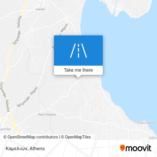 Καμελιών map
