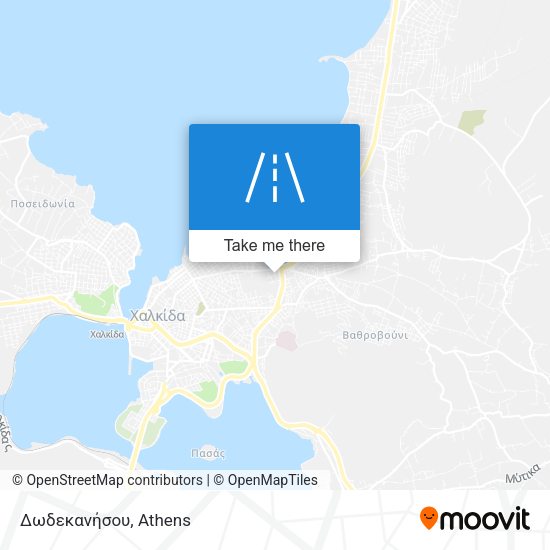Δωδεκανήσου map