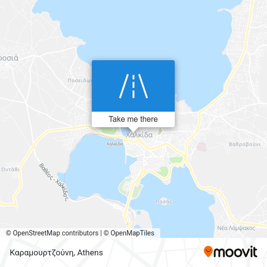 Καραμουρτζούνη map