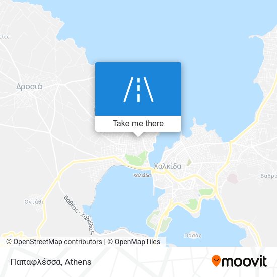 Παπαφλέσσα map