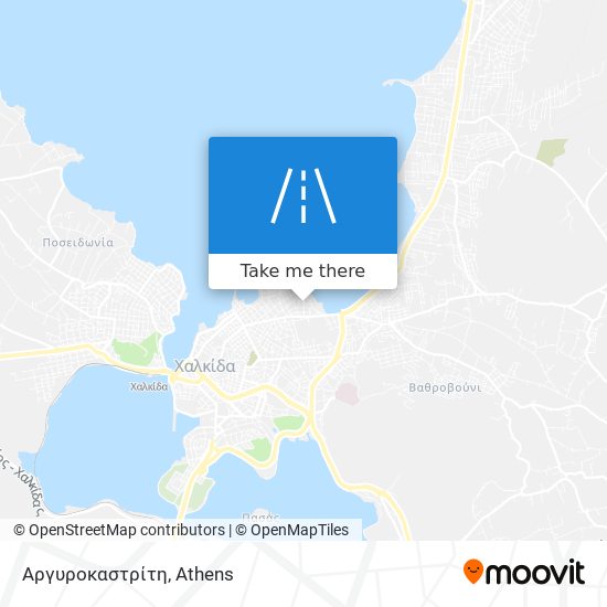 Αργυροκαστρίτη map