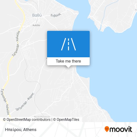 Ηπείρου map