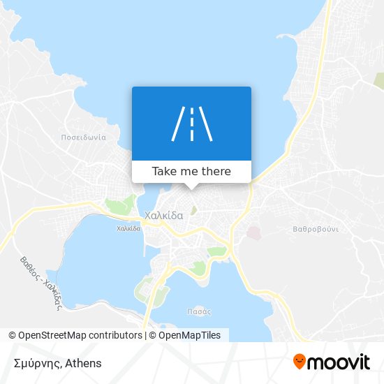 Σμύρνης map