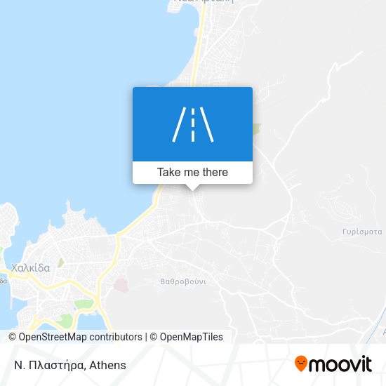 Ν. Πλαστήρα map
