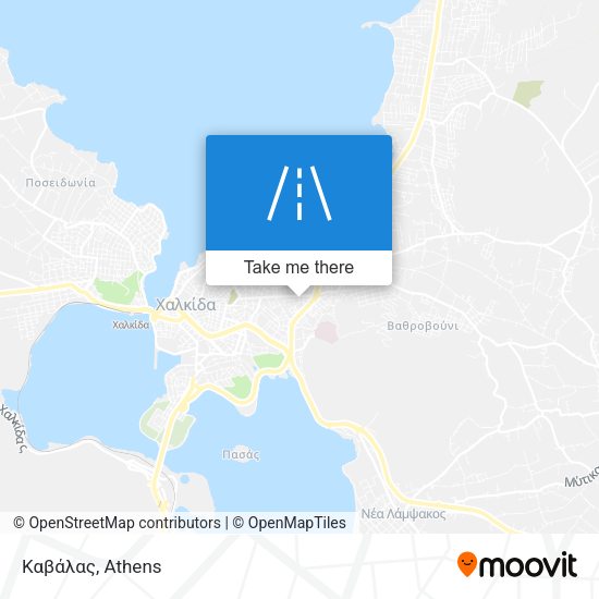 Καβάλας map
