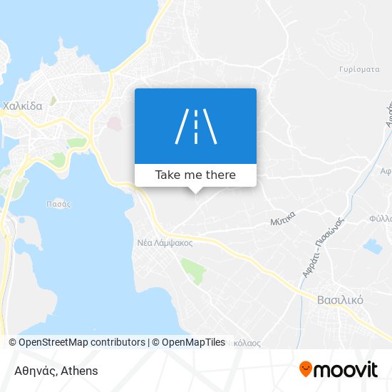 Αθηνάς map