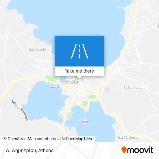 Δ. Δημητρίου map