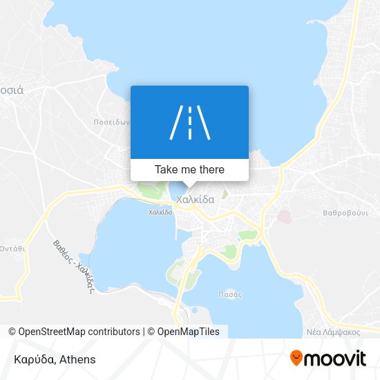 Καρύδα map