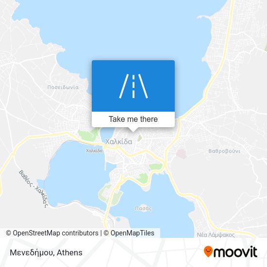 Μενεδήμου map