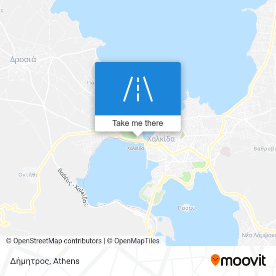 Δήμητρος map