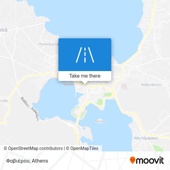 Φαβιέρου map