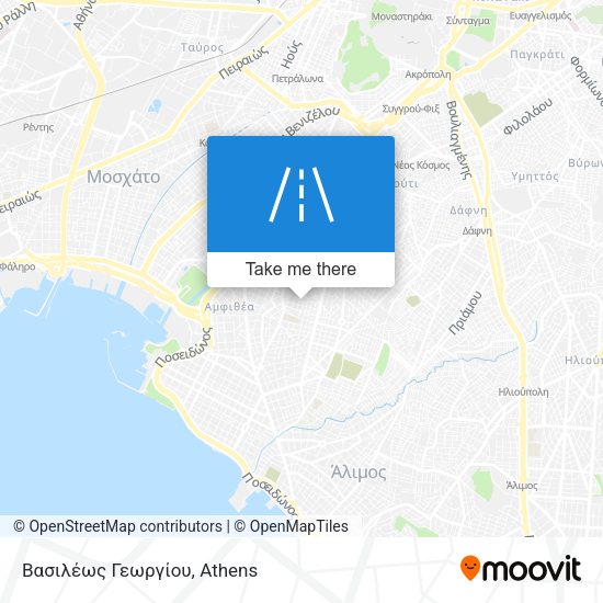 Βασιλέως Γεωργίου map