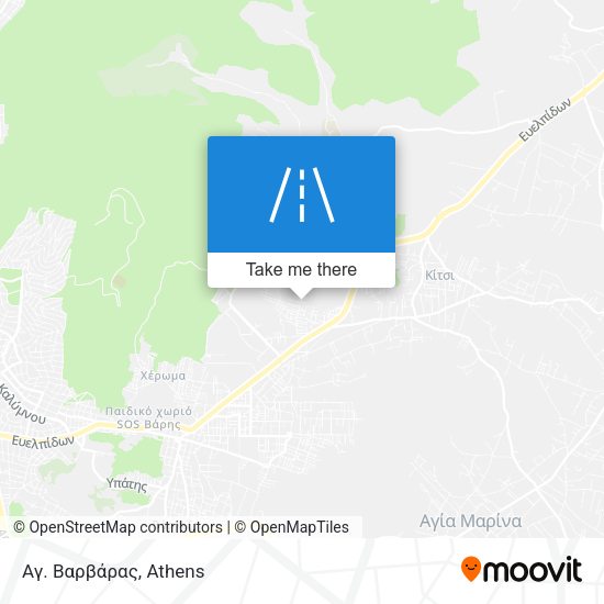 Αγ. Βαρβάρας map