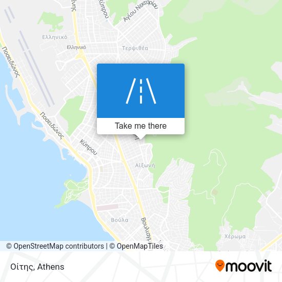 Οίτης map