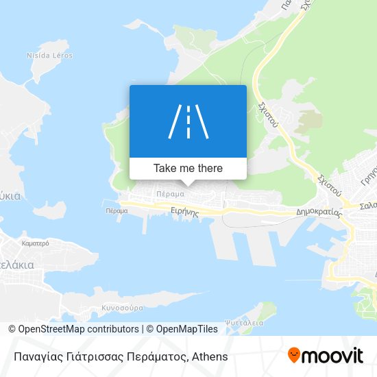 Παναγίας Γιάτρισσας Περάματος map