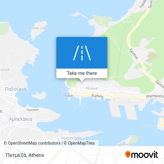 Πετμεζά map