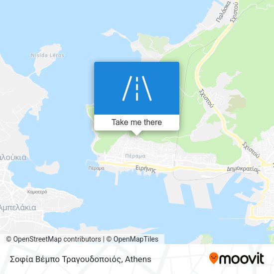 Σοφία Βέμπο Τραγουδοποιός map