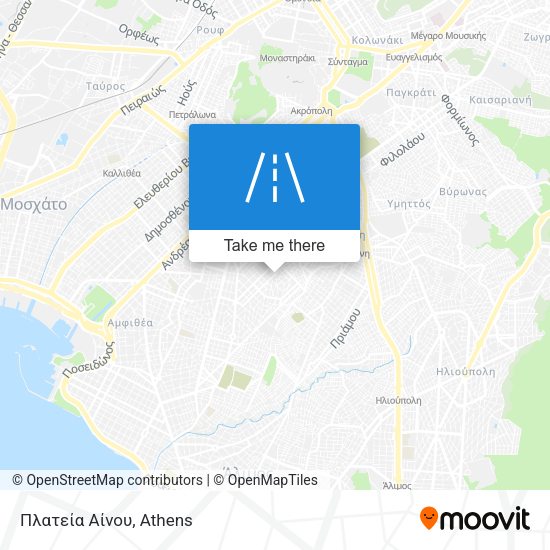 Πλατεία Αίνου map