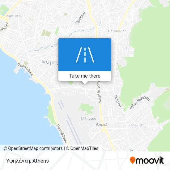 Υψηλάντη map