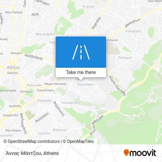 Άννας Μάντζου map