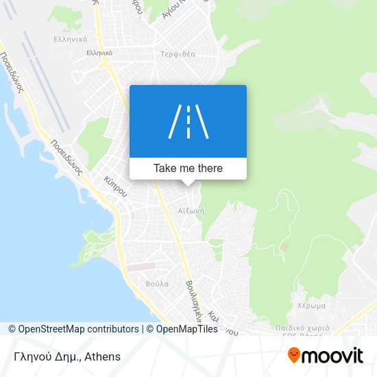 Γληνού Δημ. map