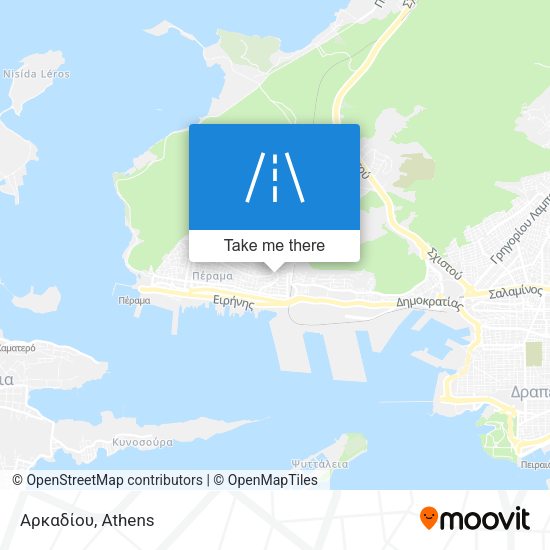 Αρκαδίου map