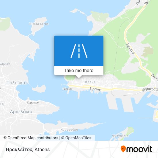 Ηρακλείτου map