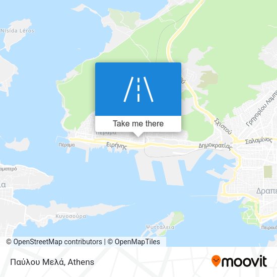 Παύλου Μελά map