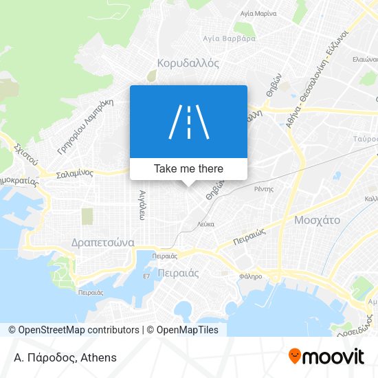 Α. Πάροδος map