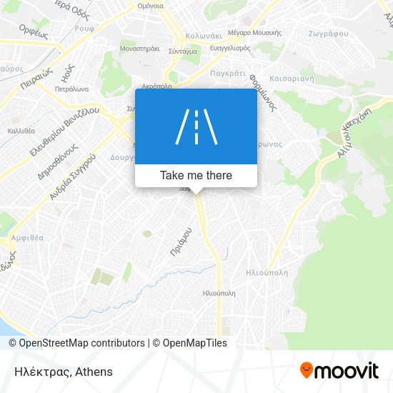 Ηλέκτρας map