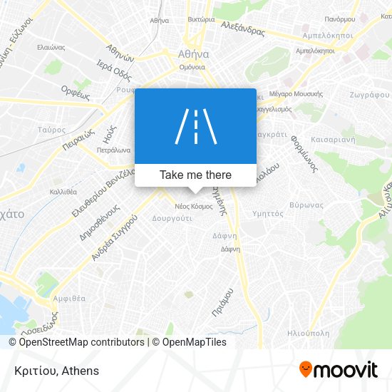 Κριτίου map