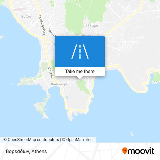 Βορεάδων map