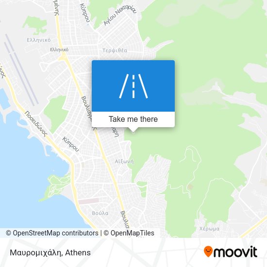 Μαυρομιχάλη map