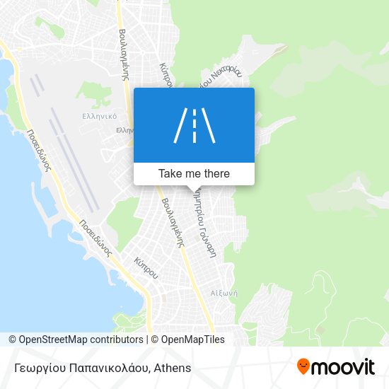 Γεωργίου Παπανικολάου map