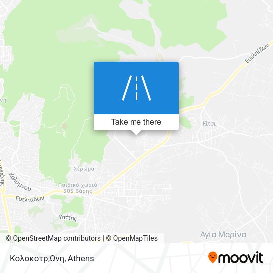 Κολοκοτρ,Ωνη map