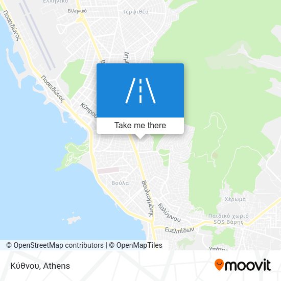 Κύθνου map