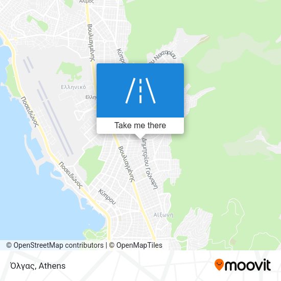 Όλγας map