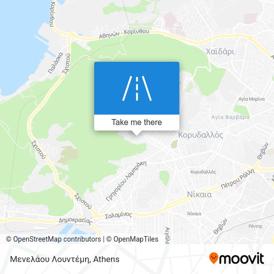 Μενελάου Λουντέμη map