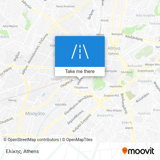 Ελίκης map