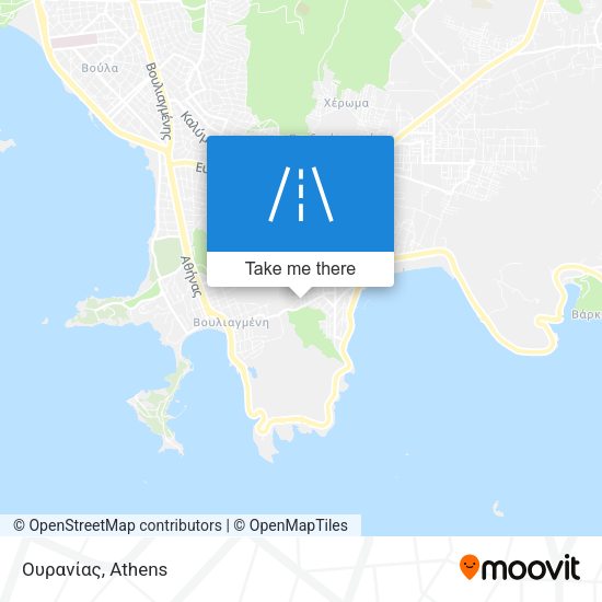 Ουρανίας map