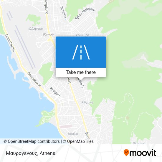 Μαυρογενους map