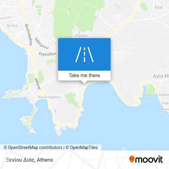 Ξενίου Διός map