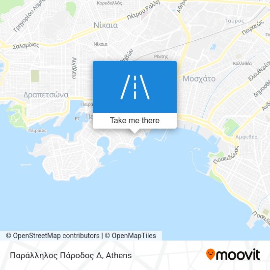 Παράλληλος Πάροδος Δ map