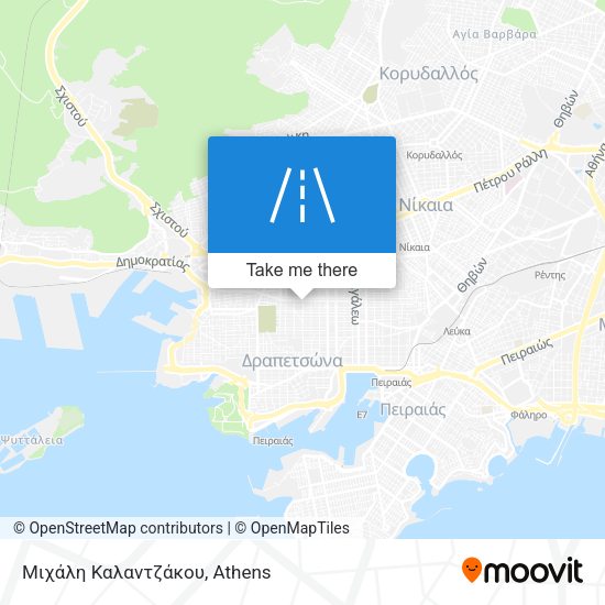 Μιχάλη Καλαντζάκου map