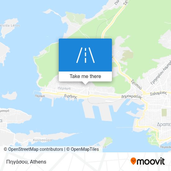 Πηγάσου map