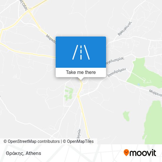 Θράκης map