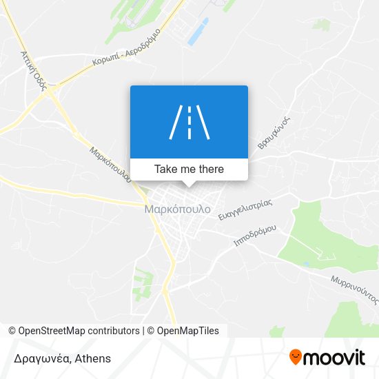 Δραγωνέα map