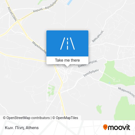Κων. Πίνη map