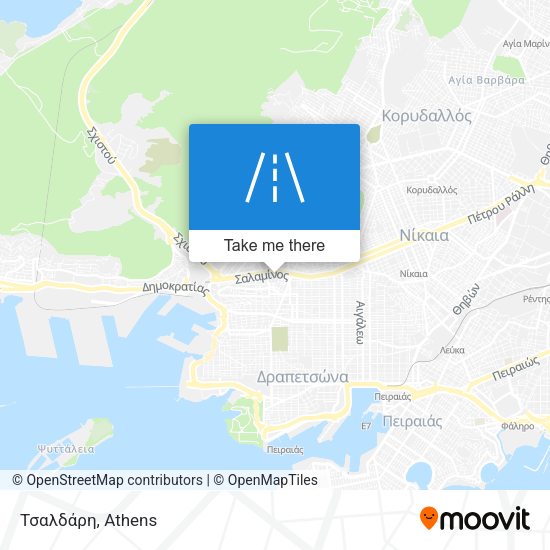 Τσαλδάρη map