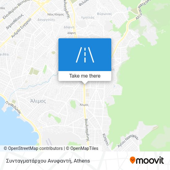 Συνταγματάρχου Ανυφαντή map